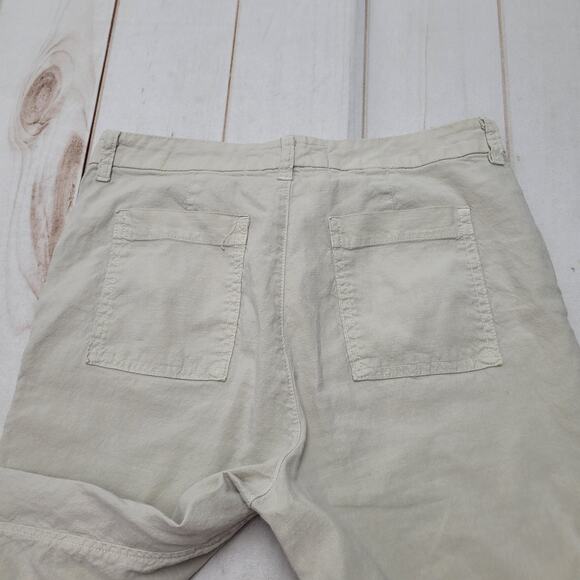 Frank & Eileen Jameson linen flax utility jogger pants relaxed chino minimalist - Picture 9 of 9